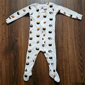 Monica + Andy sushi footie sleeper, 9-12 months NWOT